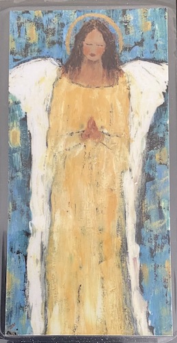 #43 Yellow Angel Bookmark by Chantal Littleton